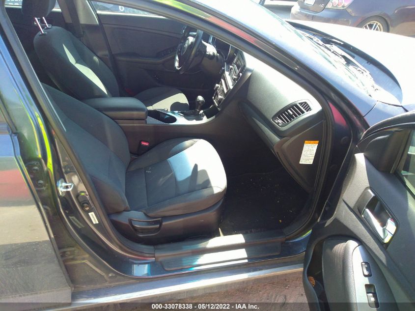2014 KIA OPTIMA HYBRID LX KNAGM4AD9E5074522