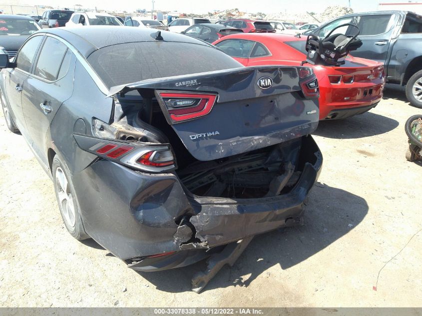 2014 KIA OPTIMA HYBRID LX KNAGM4AD9E5074522