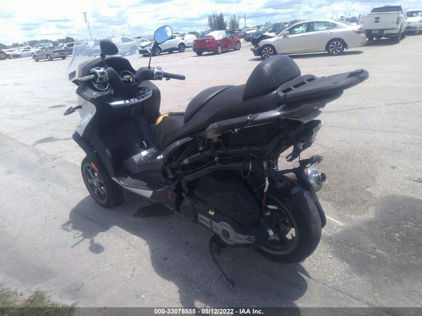 2016 PIAGGIO MP3 500 SPORT ABS ZAPM860X2G5000586