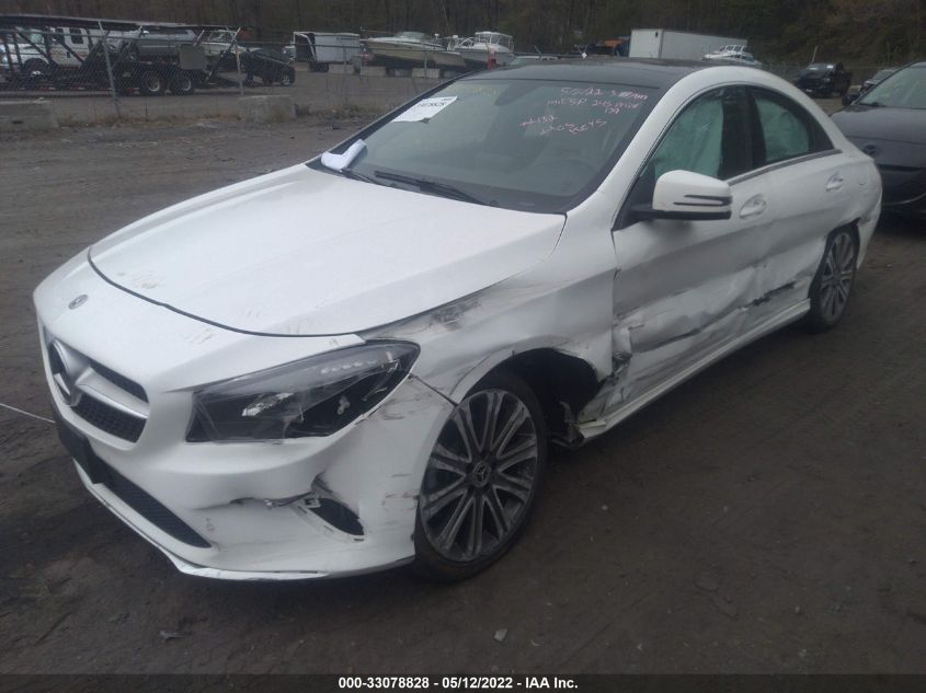 2018 MERCEDES-BENZ CLA CLA 250 WDDSJ4GB8JN658048