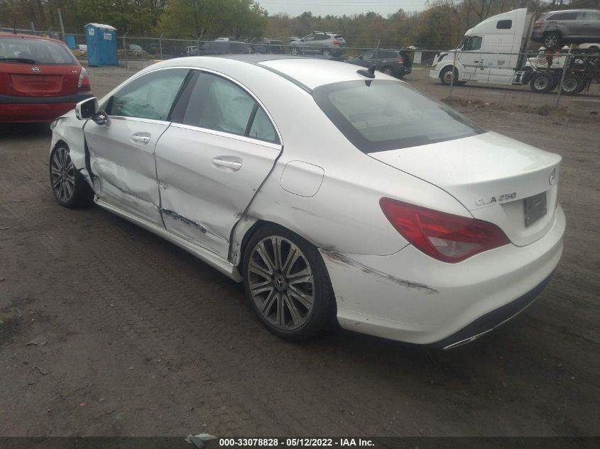 2018 MERCEDES-BENZ CLA CLA 250 WDDSJ4GB8JN658048