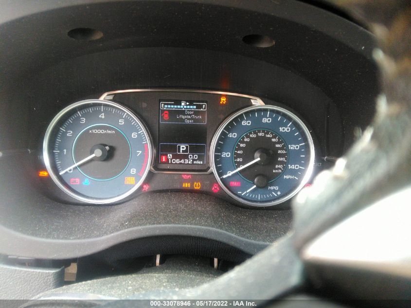 2015 SUBARU XV CROSSTREK LIMITED JF2GPAMC6F8301856