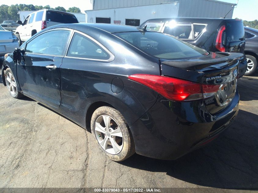 2013 HYUNDAI ELANTRA COUPE GS KMHDH6AE5DU016227