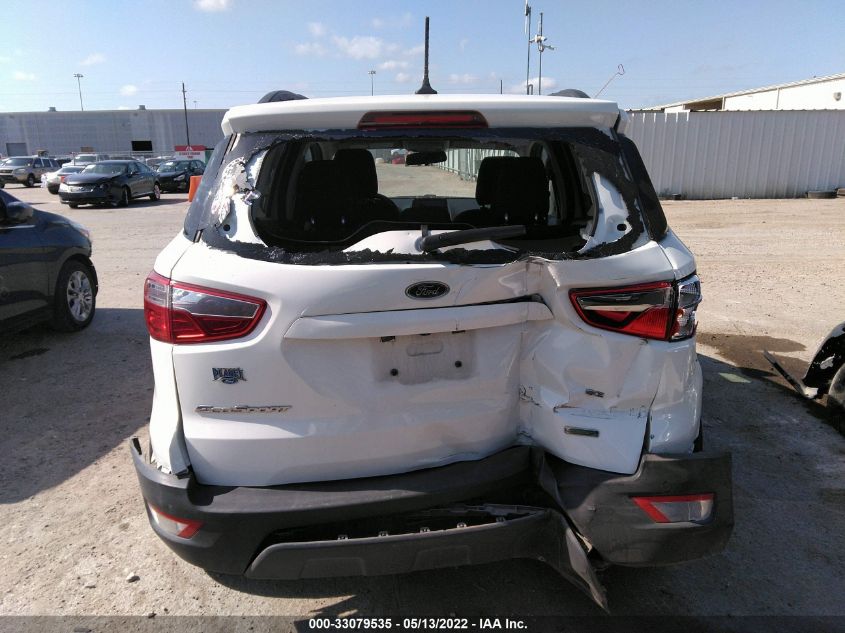 2019 FORD ECOSPORT SE MAJ3S2GE4KC267265