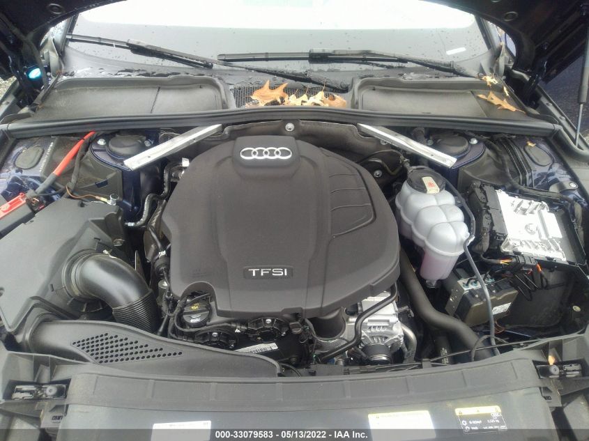 2020 AUDI A4 PREMIUM WAUDNAF45LA040007