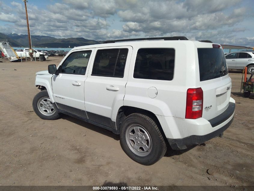 2015 JEEP PATRIOT SPORT/ALTITUDE EDITION 1C4NJRBB3FD257113