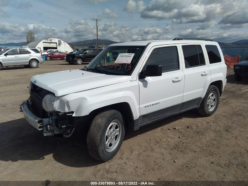 2015 JEEP PATRIOT SPORT/ALTITUDE EDITION 1C4NJRBB3FD257113