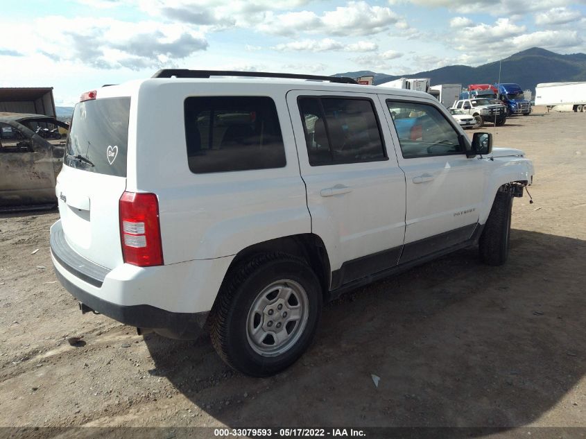 2015 JEEP PATRIOT SPORT/ALTITUDE EDITION 1C4NJRBB3FD257113