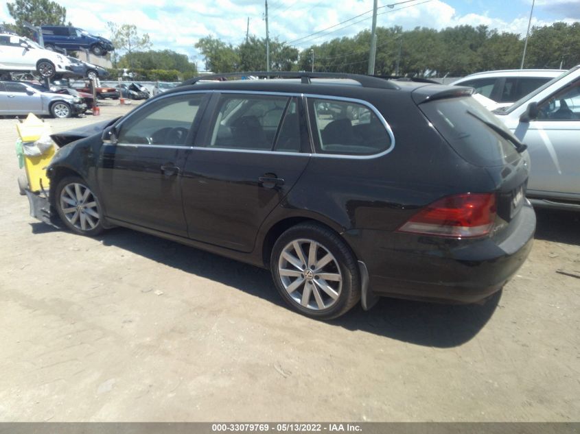 2014 VOLKSWAGEN JETTA SPORTWAGEN TDI W/SUNROOF & NAV 3VWPL7AJ5EM603467
