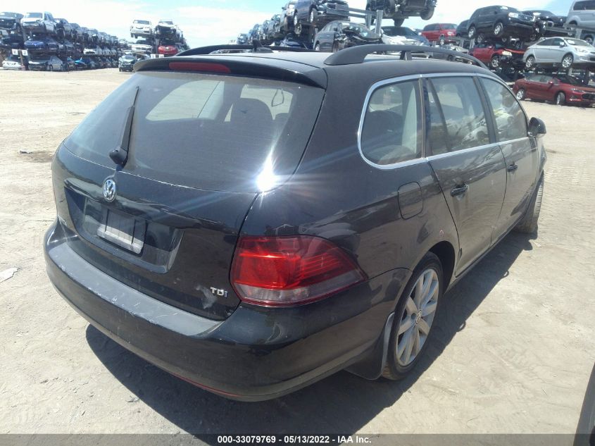 2014 VOLKSWAGEN JETTA SPORTWAGEN TDI W/SUNROOF & NAV 3VWPL7AJ5EM603467
