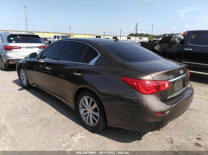 2014 INFINITI Q50 PREMIUM JN1BV7AR8EM698649