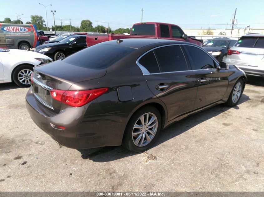 2014 INFINITI Q50 PREMIUM JN1BV7AR8EM698649