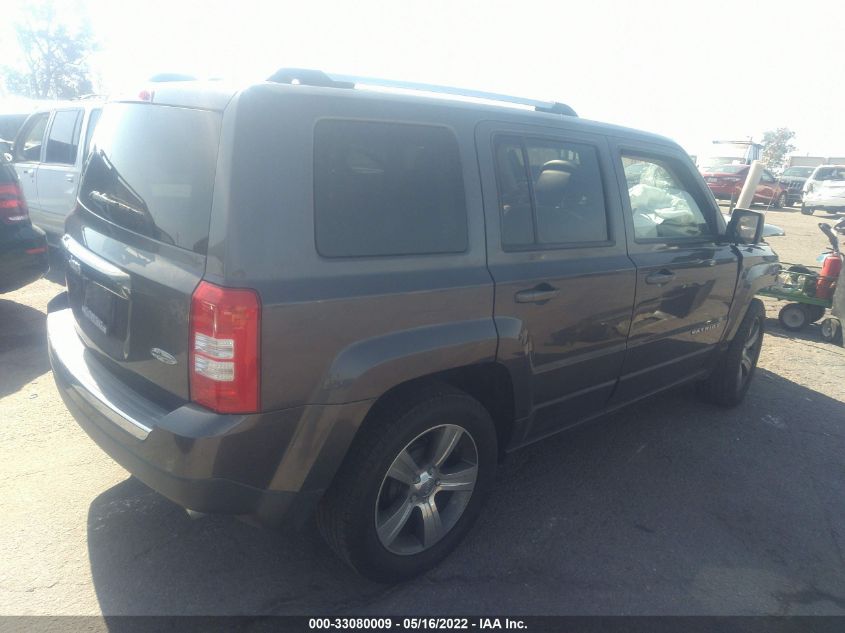 2016 JEEP PATRIOT HIGH ALTITUDE EDITION 1C4NJPFA2GD676318