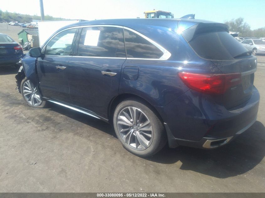 2018 ACURA MDX W/TECHNOLOGY PKG 5J8YD4H58JL024868