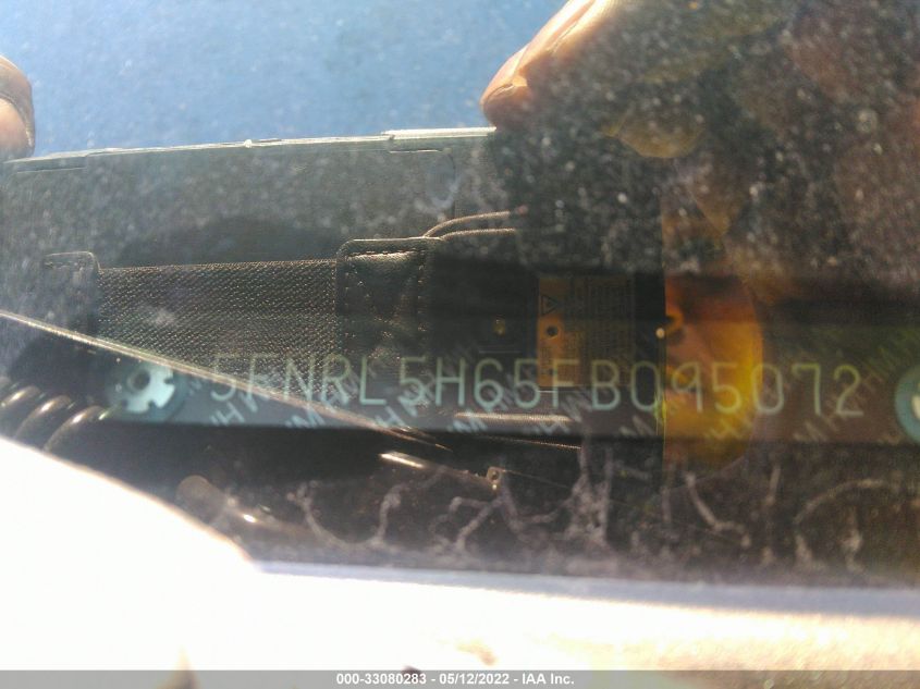 2015 HONDA ODYSSEY EX-L 5FNRL5H65FB095072