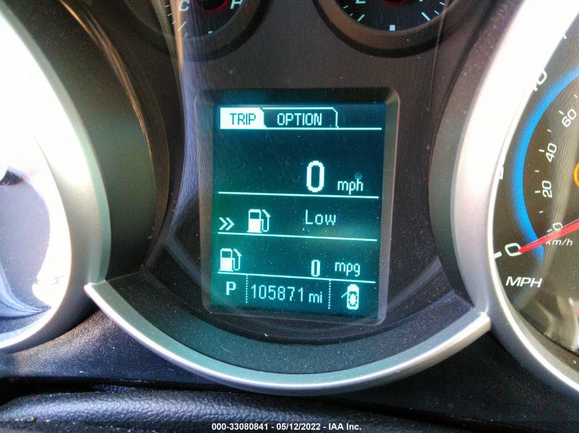 2016 CHEVROLET CRUZE LIMITED LT 1G1PE5SB1G7171880