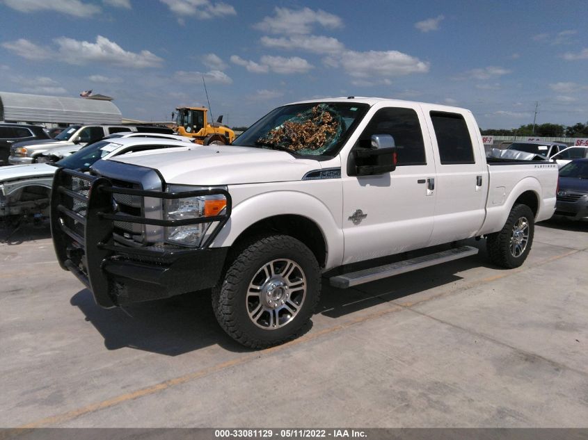 2015 FORD SUPER DUTY F-250 SRW LARIAT/PLATINUM 1FT7W2BT6FEC10968
