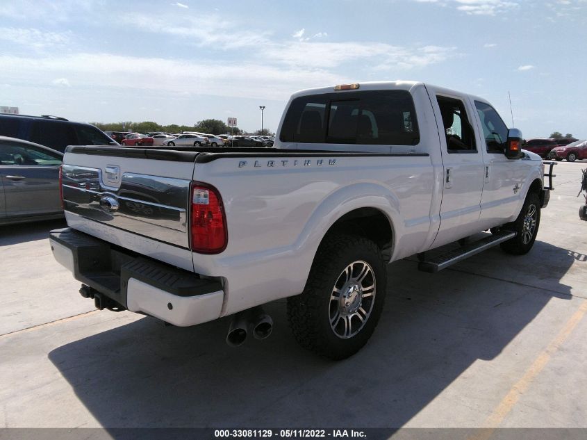 2015 FORD SUPER DUTY F-250 SRW LARIAT/PLATINUM 1FT7W2BT6FEC10968