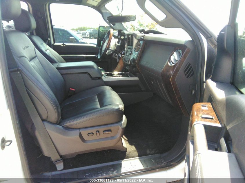 2015 FORD SUPER DUTY F-250 SRW LARIAT/PLATINUM 1FT7W2BT6FEC10968