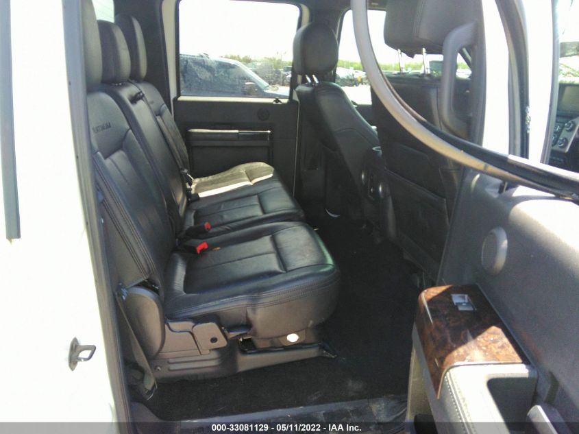 2015 FORD SUPER DUTY F-250 SRW LARIAT/PLATINUM 1FT7W2BT6FEC10968