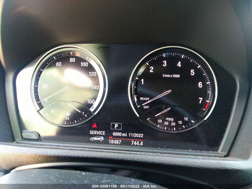 2018 BMW X1 SDRIVE28I WBXHU7C38J3H43307