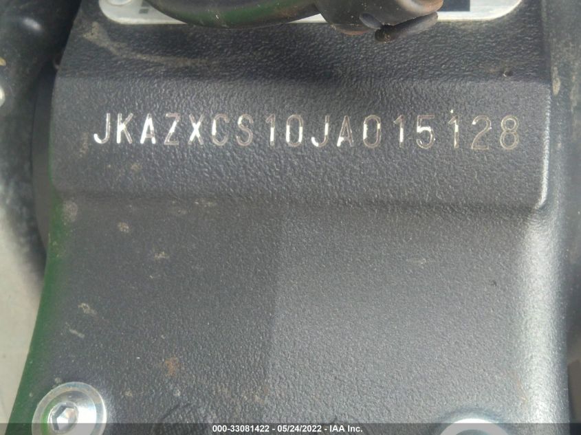 2018 KAWASAKI ZX1000 S - JKAZXCS10JA015128