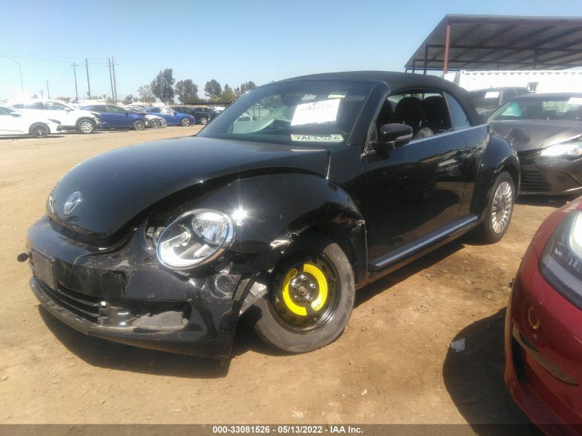 2013 VOLKSWAGEN BEETLE CONVERTIBLE 2.5L W/SOUND/NAV 3VW5P7AT7DM814097