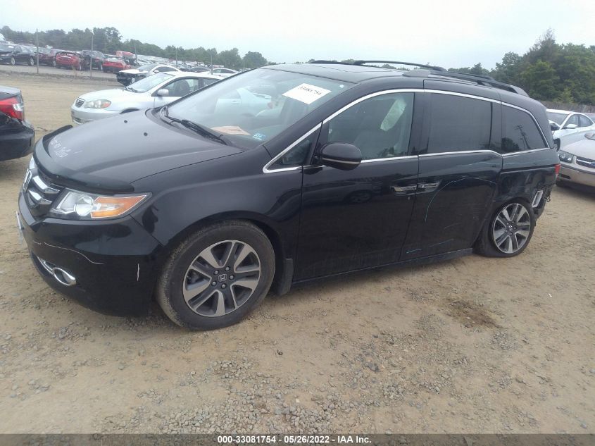 2016 HONDA ODYSSEY TOURING 5FNRL5H98GB054849