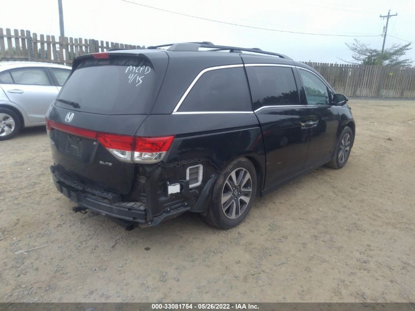 2016 HONDA ODYSSEY TOURING 5FNRL5H98GB054849