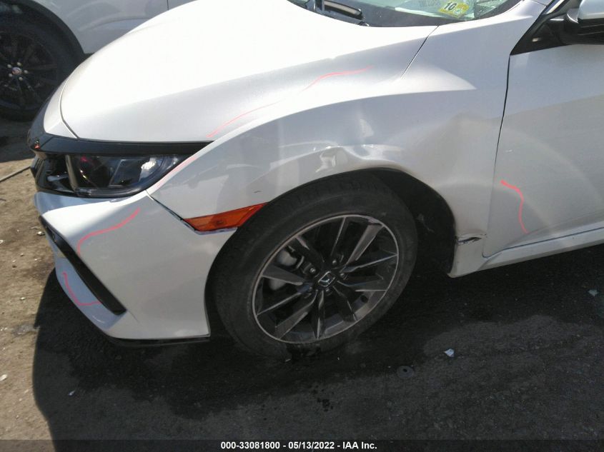 2020 HONDA CIVIC HATCHBACK EX SHHFK7H67LU405475