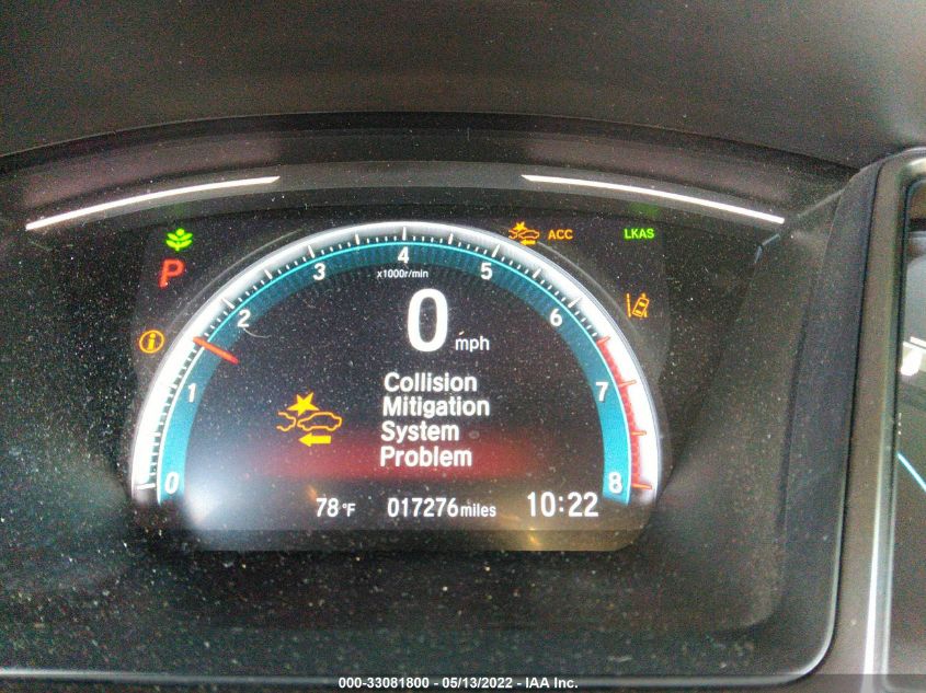 2020 HONDA CIVIC HATCHBACK EX SHHFK7H67LU405475
