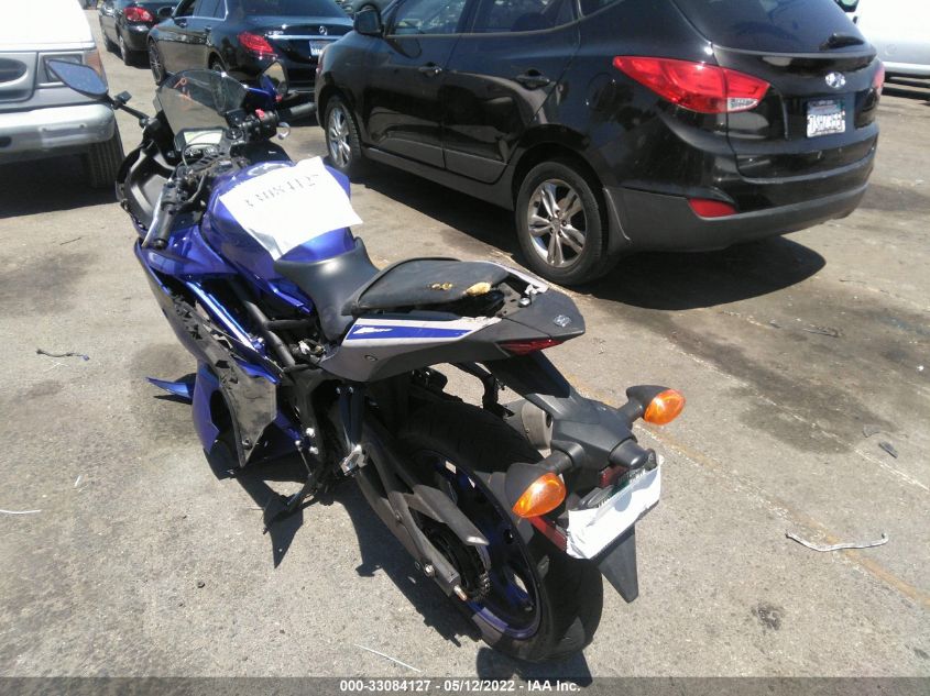 2020 YAMAHA YZFR3 A MH3RH18Y6LK003091
