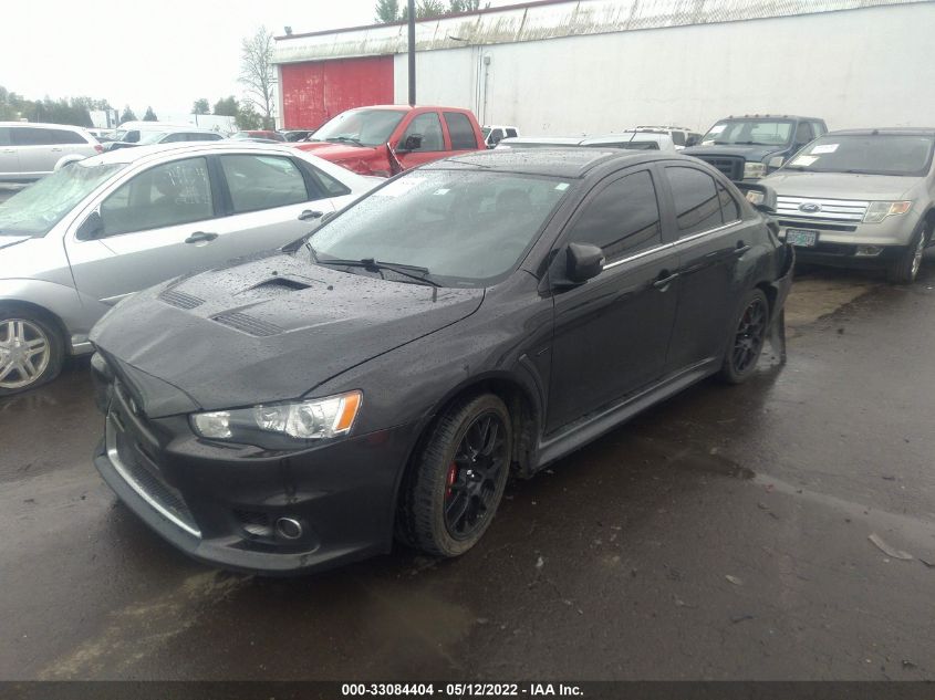 2015 MITSUBISHI LANCER EVOLUTION MR JA32W5FV0FU013628