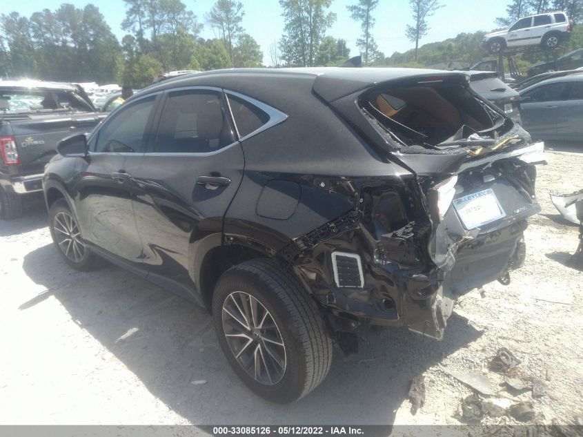 2022 LEXUS NX NX 250 JTJADCAZ6N2000116