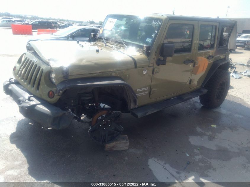 2013 JEEP WRANGLER UNLIMITED SPORT 1C4BJWDG1DL548674