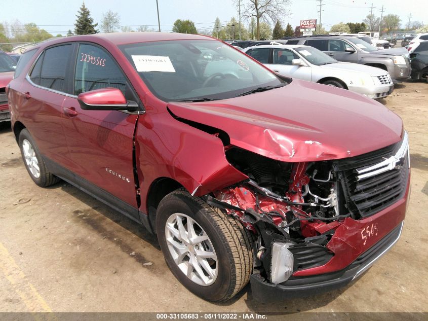2022 CHEVROLET EQUINOX, VIN: 3GNAXUEV2NL143657