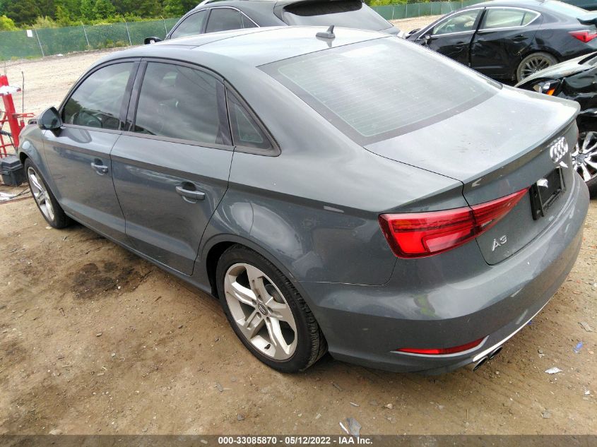 2018 AUDI A3 SEDAN PREMIUM/TECH PREMIUM WAUAUGFF3J1084725