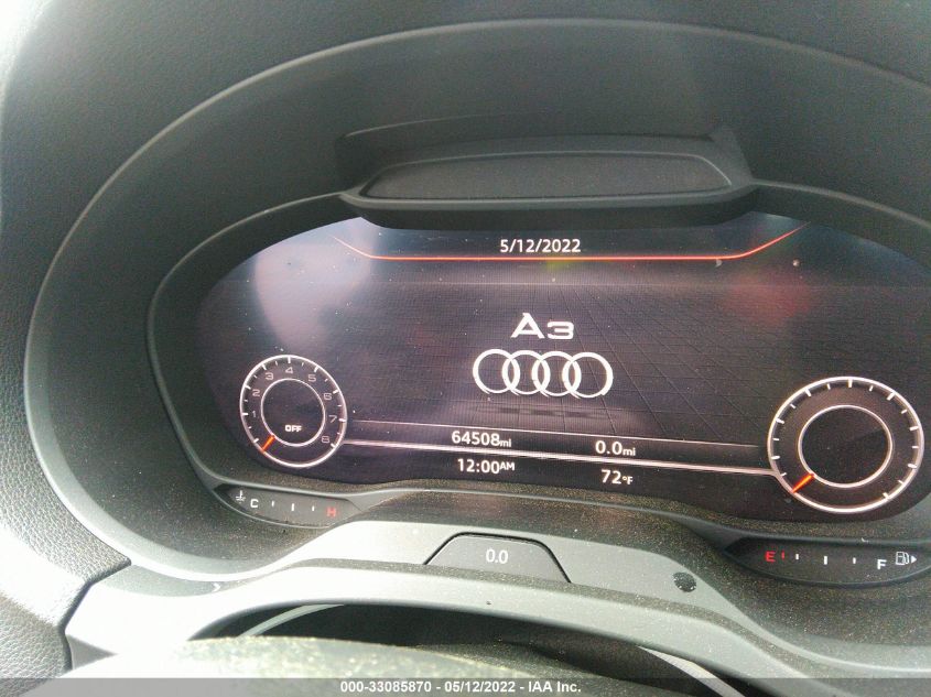 2018 AUDI A3 SEDAN PREMIUM/TECH PREMIUM WAUAUGFF3J1084725