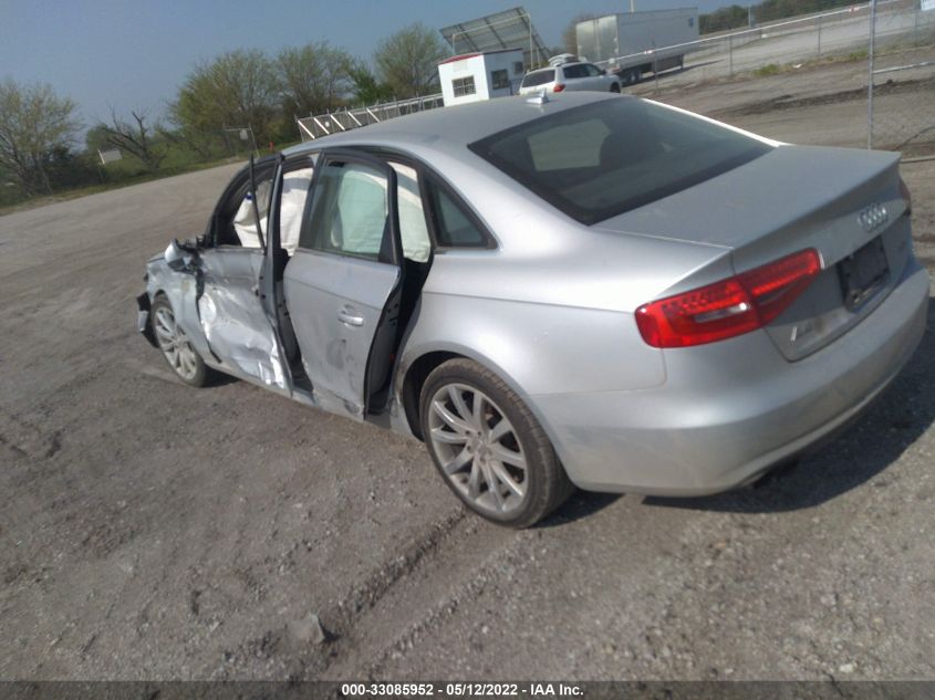 2013 AUDI A4 PREMIUM PLUS WAUEFAFL3DA107777
