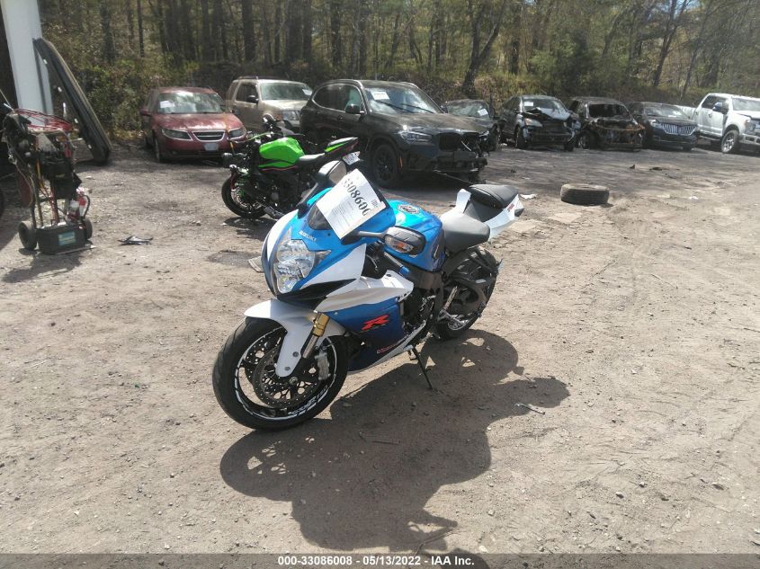 2013 SUZUKI GSX-R750 JS1GR7MA0D2101172