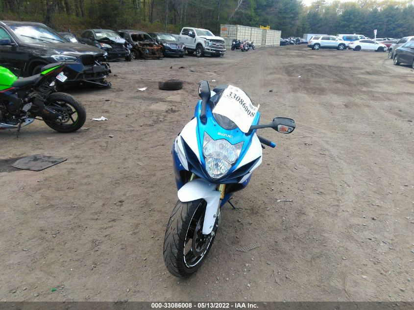 2013 SUZUKI GSX-R750 JS1GR7MA0D2101172