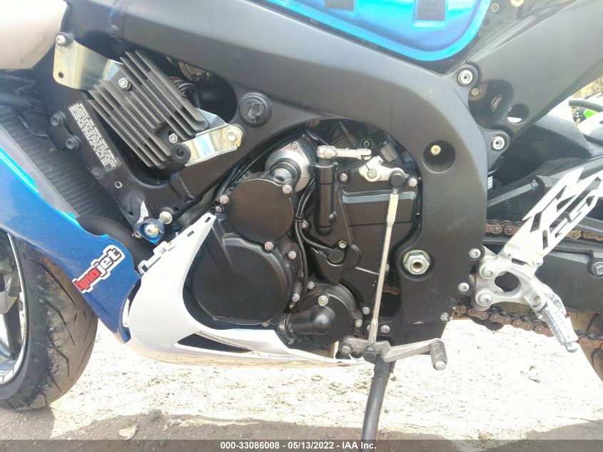 2013 SUZUKI GSX-R750 JS1GR7MA0D2101172