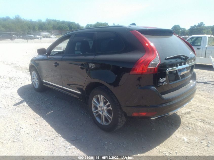 2015 VOLVO XC60 T5 DRIVE-E YV440MDJ9F2745545