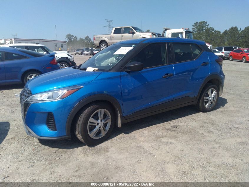 2021 NISSAN KICKS S 3N1CP5BV3ML486345