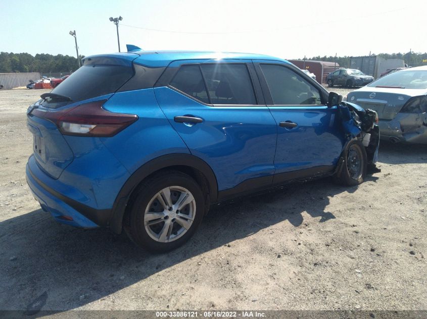 2021 NISSAN KICKS S 3N1CP5BV3ML486345