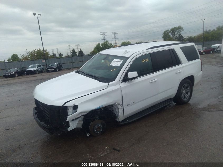 2020 CHEVROLET TAHOE LS 1GNSCAKC8LR286863