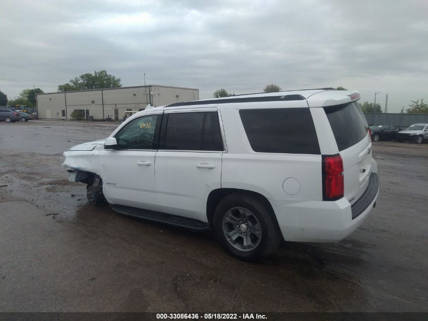 2020 CHEVROLET TAHOE LS 1GNSCAKC8LR286863