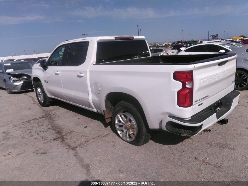 2022 CHEVROLET SILVERADO 1500 LTD RST 1GCUYEET3NZ223307