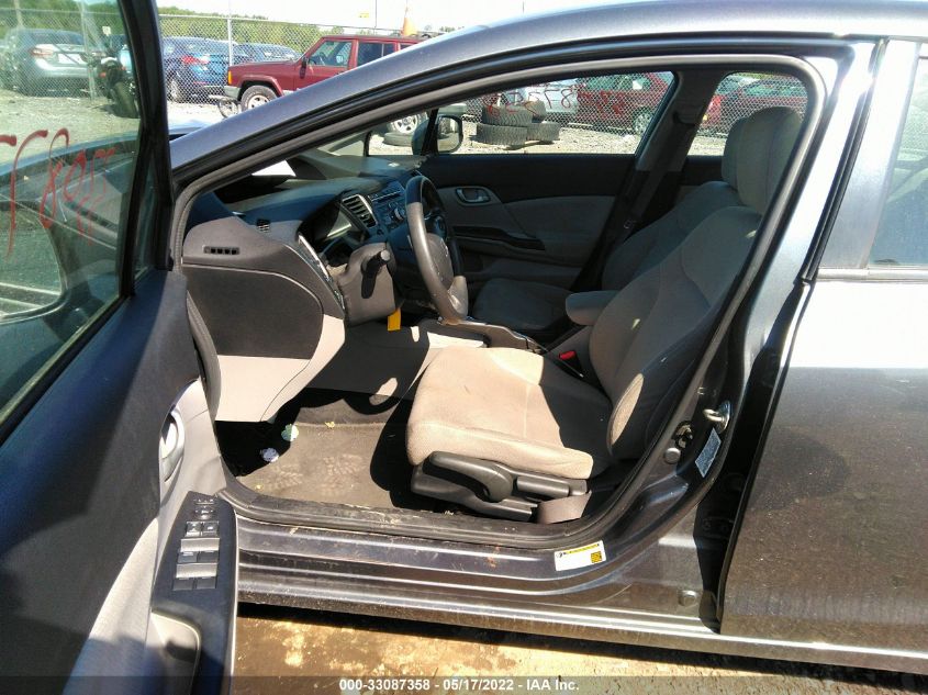 2013 HONDA CIVIC SDN LX 19XFB2F54DE201612