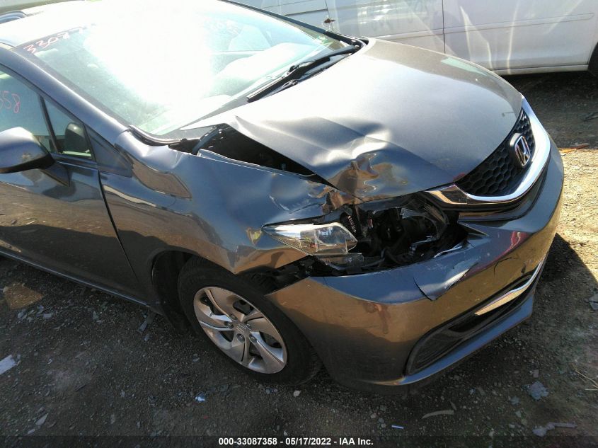 2013 HONDA CIVIC SDN LX 19XFB2F54DE201612